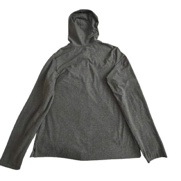 Athletic Works Girl's L (12-14) Gray Zip-Up Sporty Athletic Long Sleeves Hoodie - Picture 6 of 16